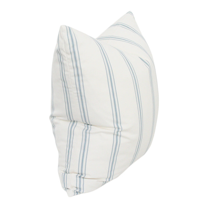 Grace Stripe Blue Luxury Throw Pillow from Arianna Belle Shop 