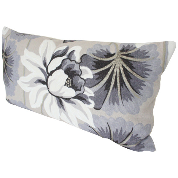 Baudard Linen Custom Designer Pillow side view | Arianna Belle