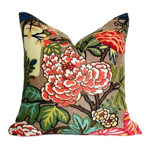 Chiang Mai Mocha Custom Designer Pillow | Arianna Belle 