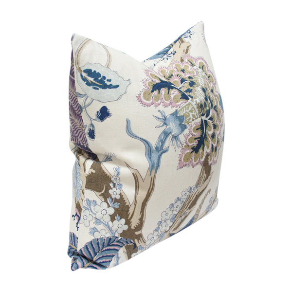 Indian Arbre Hyacinth Custom Designer Pillow side view | Arianna Belle  