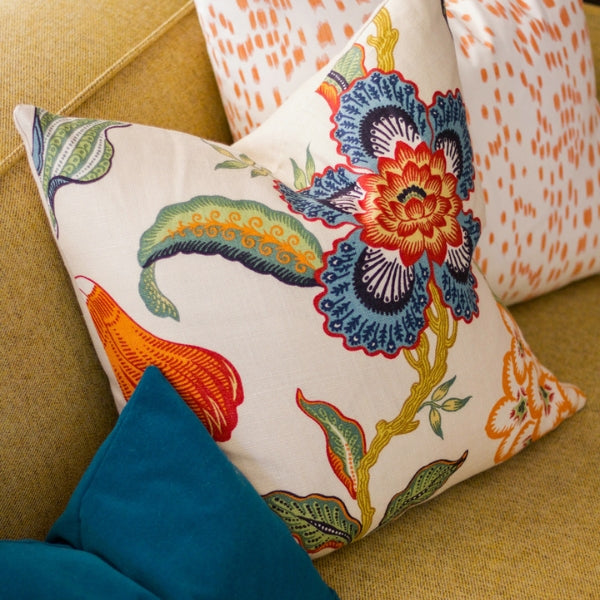 How to Layer Decorative Pillows on a Sectional Sofa
