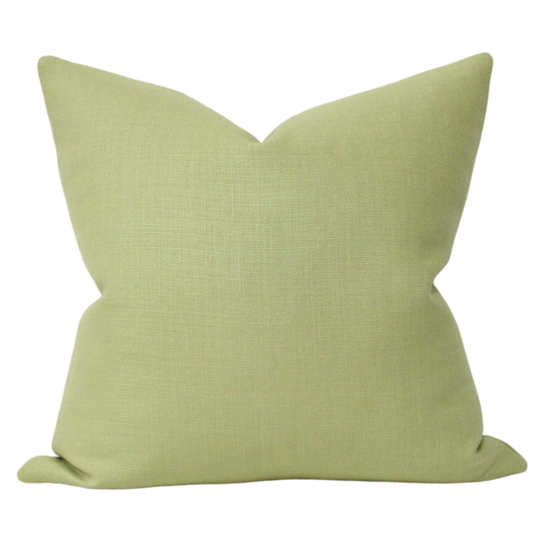 Leaf Green Linen Solid (Last Chance) - Main Image