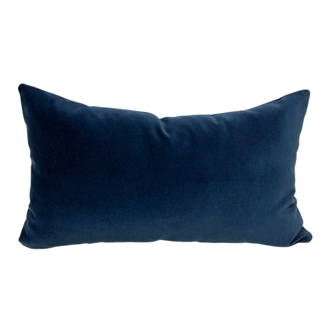Velvet Cushion Covers Small Navy Cushions Midnight Blue Velvet