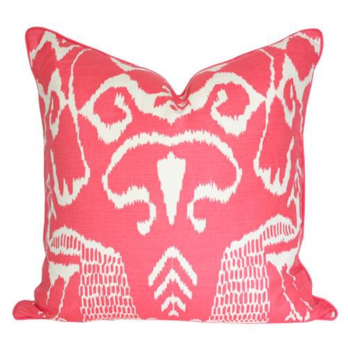 Bali II Coral on Tint Custom Designer Pillow | Arianna Belle 