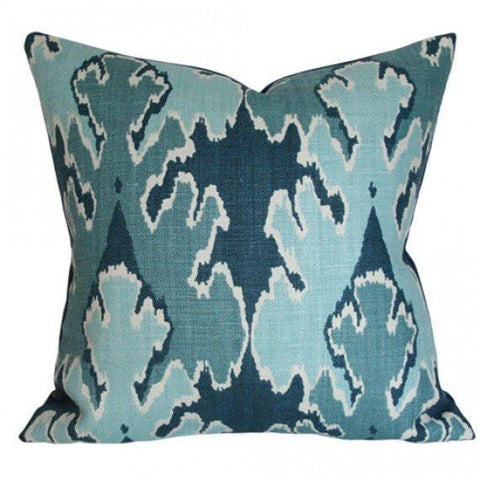 Bengal Bazaar Teal Custom Designer Pillow | Arianna Belle