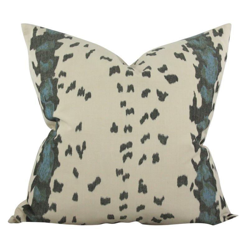 Duchamp Blue Custom Designer Pillow | Arianna Belle 