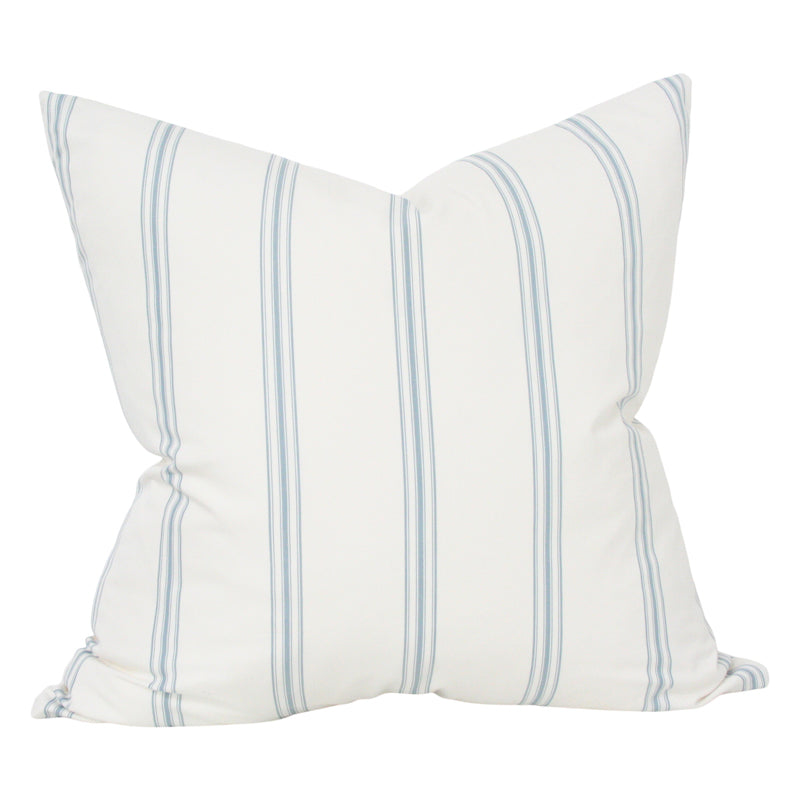 Grace Stripe Blue Designer Pillow from Arianna Belle Shop