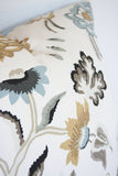 Serenity Pebble Custom Designer Pillow detailed view | Arianna Belle 