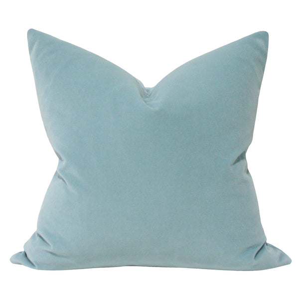 Midnight Blue Velvet Designer Pillow – Arianna Belle