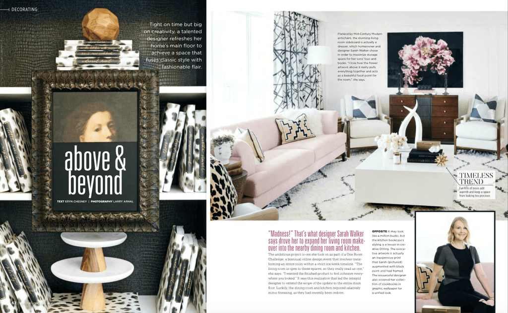 Kubus Argent with Leopard Velvet Custom Designer Pillow in room on chair | Arianna Belle 
