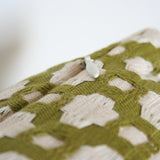 Betwixt Grass Custom Designer Pillow detailed view | Arianna Belle 