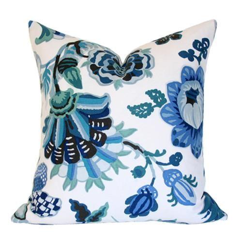 Cambourne Blue Custom Designer Pillow | Arianna Belle 