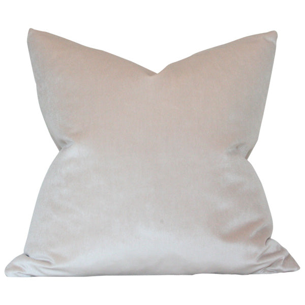 Champagne Velvet Custom Designer Pillow | Arianna Belle 