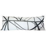 Channels Ebony & Ivory lumbar Custom Designer Pillow | Arianna Belle 