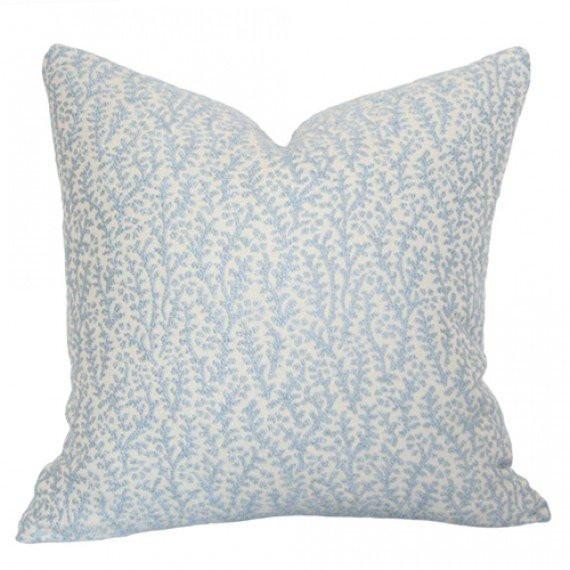 Chay Light Blue Custom Designer Pillow | Arianna Belle 