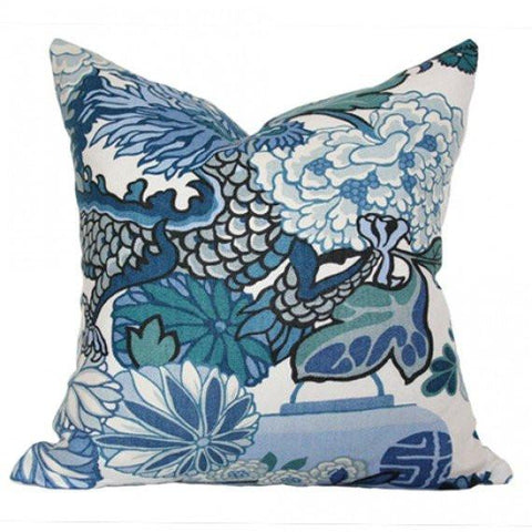 Chiang Mai Blue Custom Designer Pillow | Arianna Belle 
