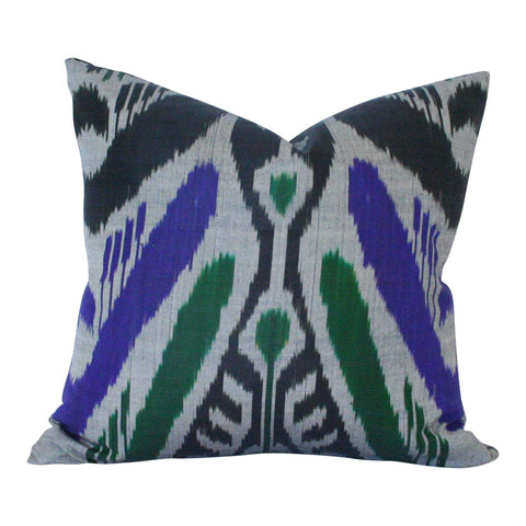 Grey Purple Emerald Ikat (limited)