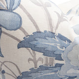 Daniela Floral Blue and Grey
