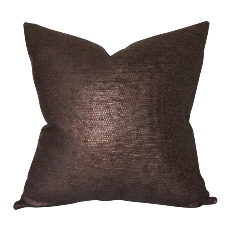 Glimmer Bronze Custom Designer Pillow | Arianna Belle 