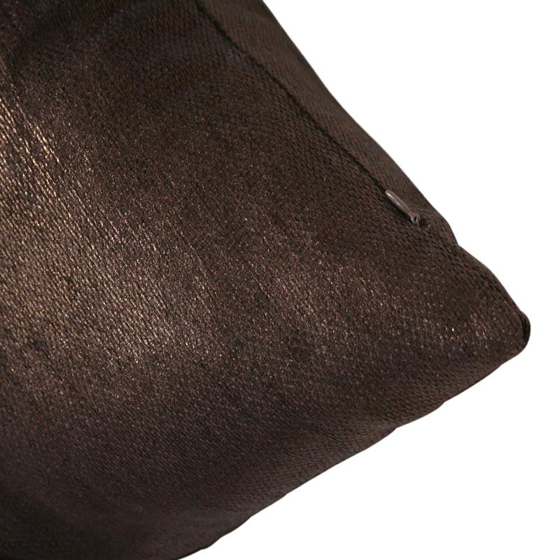 Glimmer Bronze Custom Designer Pillow detailed view | Arianna Belle 