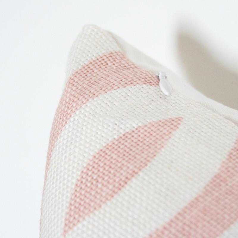 Imperial Trellis Blush Custom Designer Pillow detailed view | Arianna Belle 