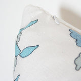 Iznik Oasis Santorini Custom Designer Pillow detailed view | Arianna Belle 