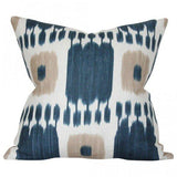 Kandira Indigo Blue Custom Designer Pillow | Arianna Belle 