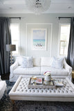Les Touches Blue designer pillows from Arianna Belle in size 24x24 | interior design by Melody Gangi