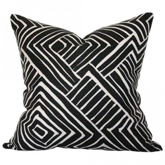 Melinda Black Designer Pillow – Arianna Belle