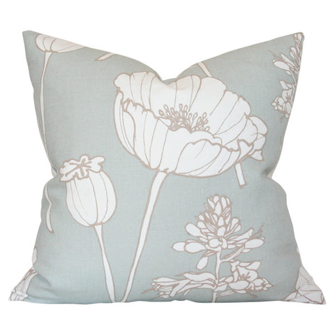 Poppyfield Seamist Custom Designer Pillow | Arianna Belle 