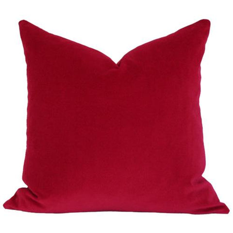 Red Velvet Custom Designer Pillow | Arianna Belle 