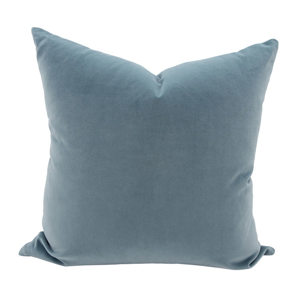 Midnight Blue Velvet Designer Pillow – Arianna Belle