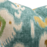 Tilbury Teal and Green Ikat (limited)