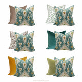 Tilbury Teal and Green Ikat (limited)