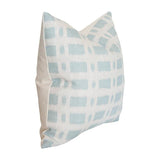 Townline Road Blue Custom Designer Pillow side view | Arianna Belle 