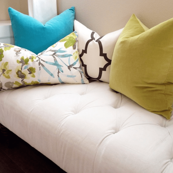 Pool Velvet + Kudzu Floral + Riad Clove + Honeydew Green Velvet