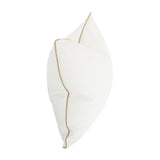 White Velvet with French Piping (color customizable) (Limited)